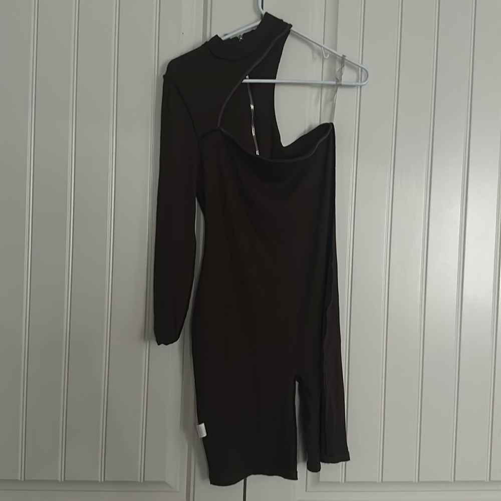 One Sleeve Short Bodysuit